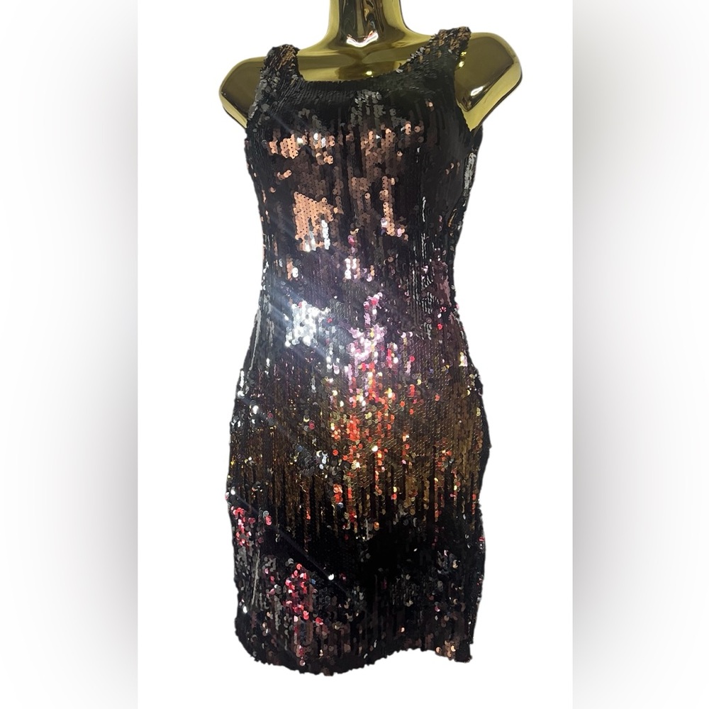 Estradeur sequin mini dress XS Nwt